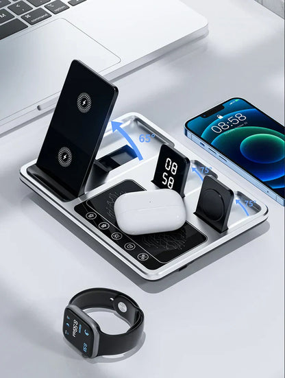 Quick 4-in-1 Wireless Charger for iPhone and AirPods