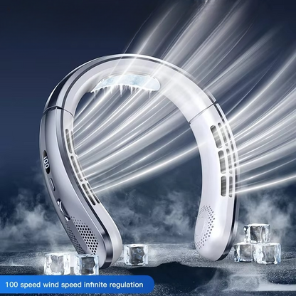 Compact Portable Neck Fan Cooler Rechargeable Personal