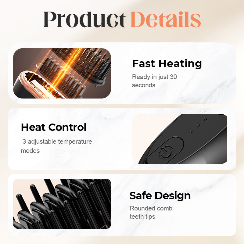 Smooth Hair Straightening Brush