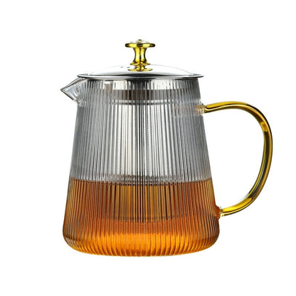 Clear Borosilicate Glass Teapot – Sleek Design