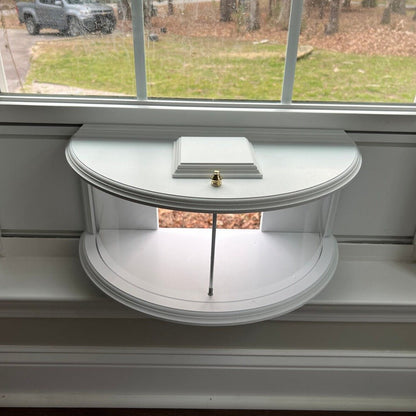 FeatherView – 180° Clear Window Bird Feeder - Bird Feeder - Wild Eye Vision