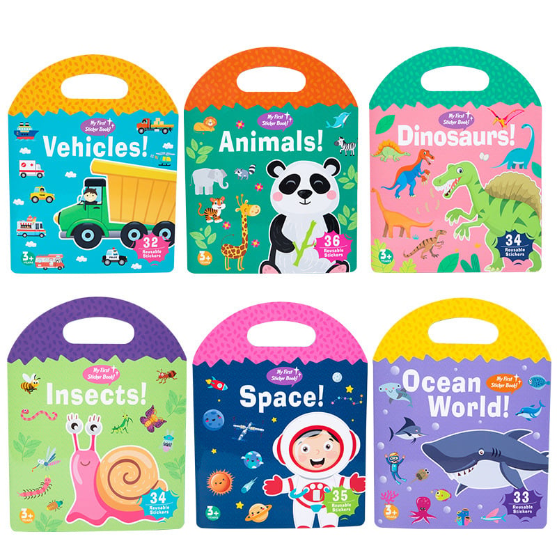 Fun Interactive Sticker Book for Kids