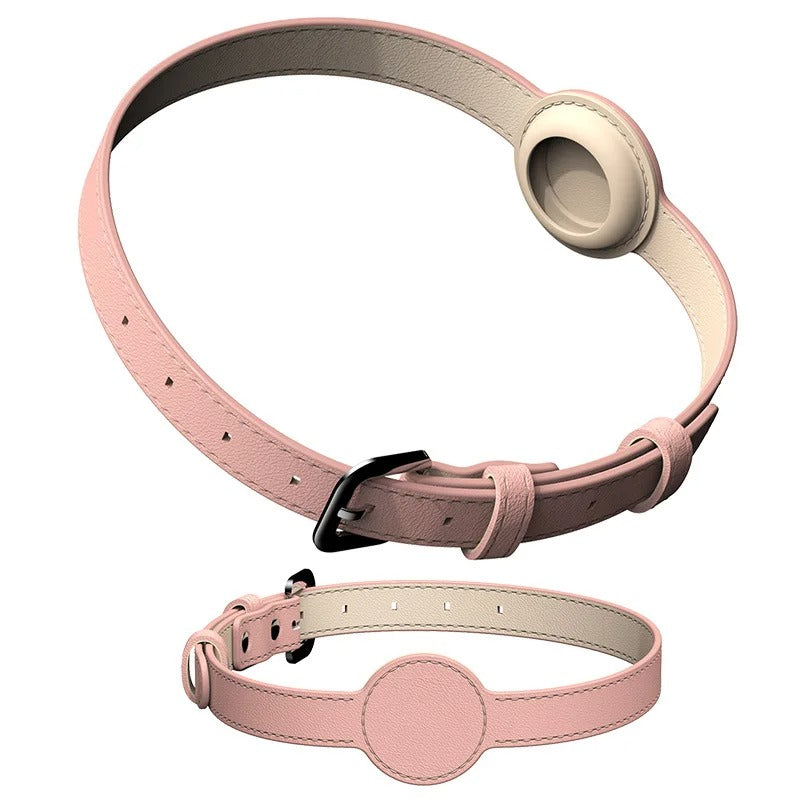 Premium Dog Collar with AirTag Tracker