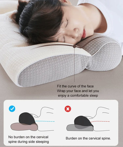 Soft Neck Support Pillow for Comfortable Sleep