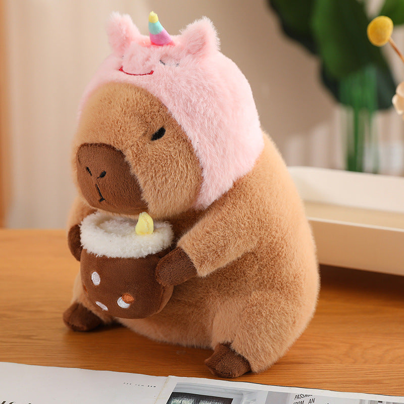 Snug Capybara Plush Toy
