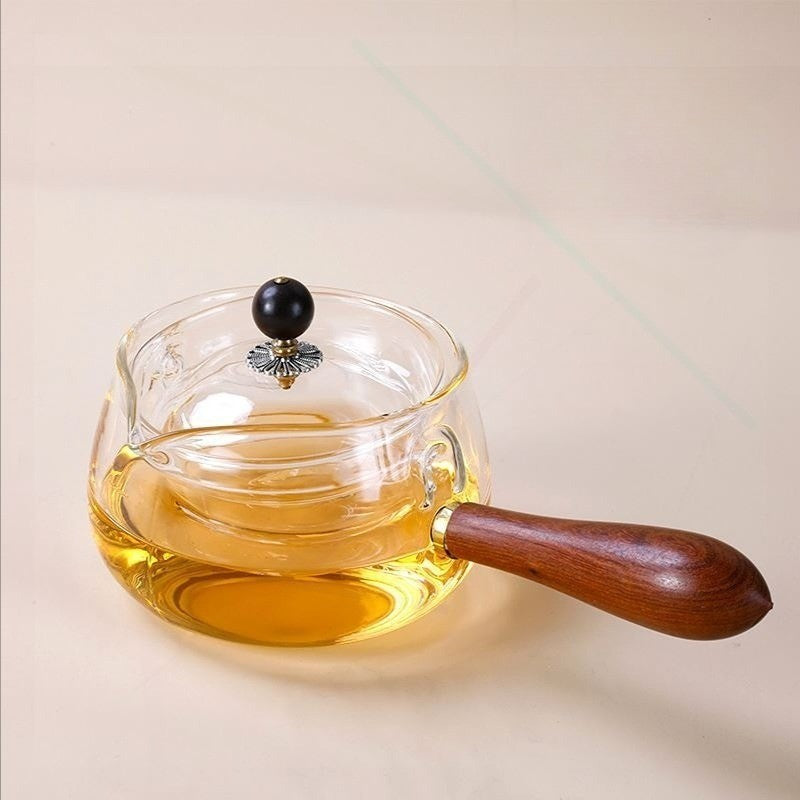 Classic Stainless Steel Rotating Teapot