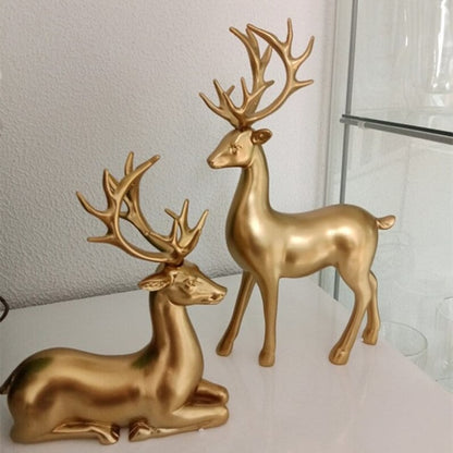 Luxury Pair Deer Home Decor Figurines