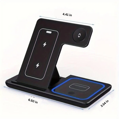 Fast 3 in 1 Wireless Charging Pad for iPhone