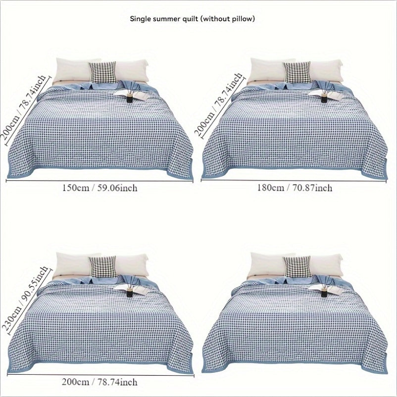Fesara | Classic Lightweight Plaid Throw Blanket