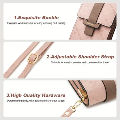 Small Secure Crossbody Purse for Women Travel