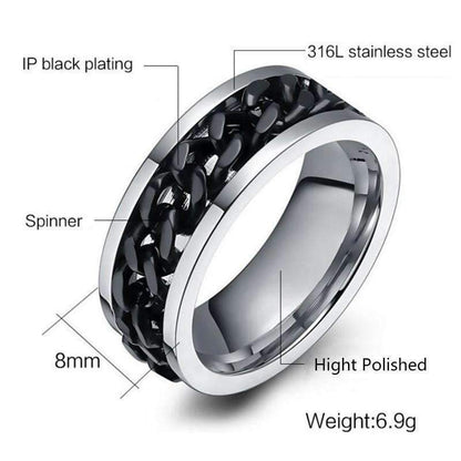 Fesara | Fidget Ring - Unique Anxiety Relief Jewelry
