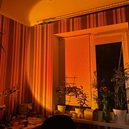 Colorful Sunset Effect Table Lamp