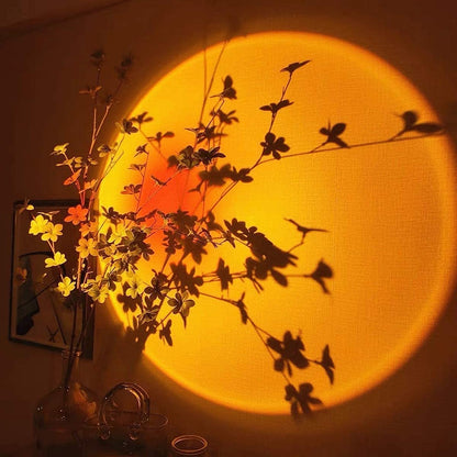 Colorful Sunset Effect Table Lamp