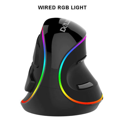 Ergonomic Vertical Mouse - Reduces Strain For Comfort - Fesara