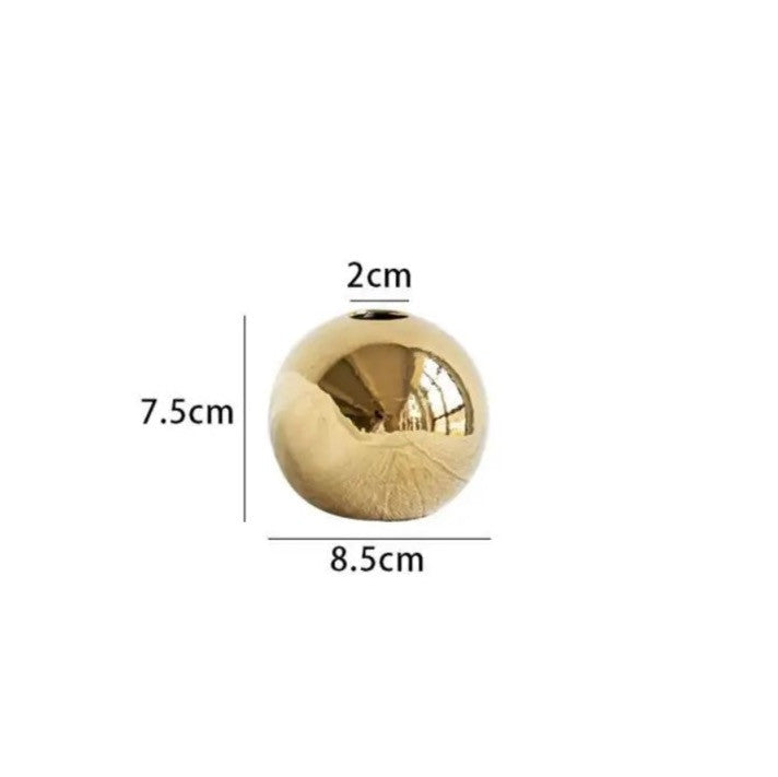 Luxury Gold Ornamental Vase