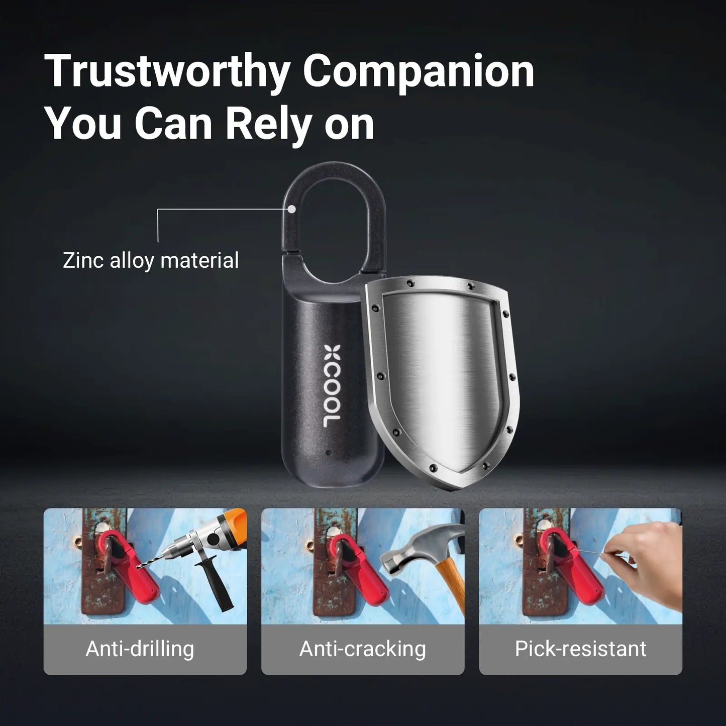 Digital Fingerprint Combination Lock