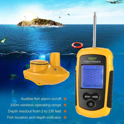 Portable Underwater Fish Locator Device