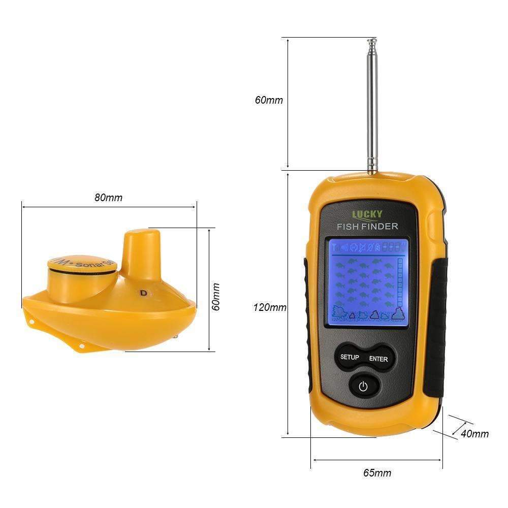 Portable Underwater Fish Locator Device