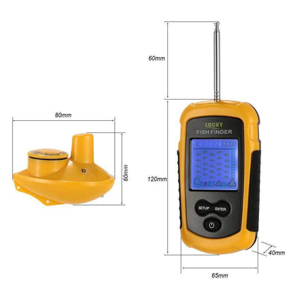 Portable Underwater Fish Locator Device