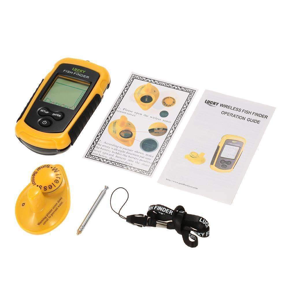 Portable Underwater Fish Locator Device