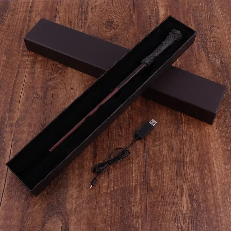Magic Fire Wand with Flame Effect
