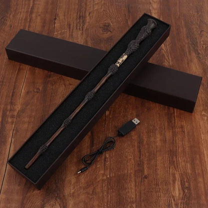 Magic Fire Wand with Flame Effect