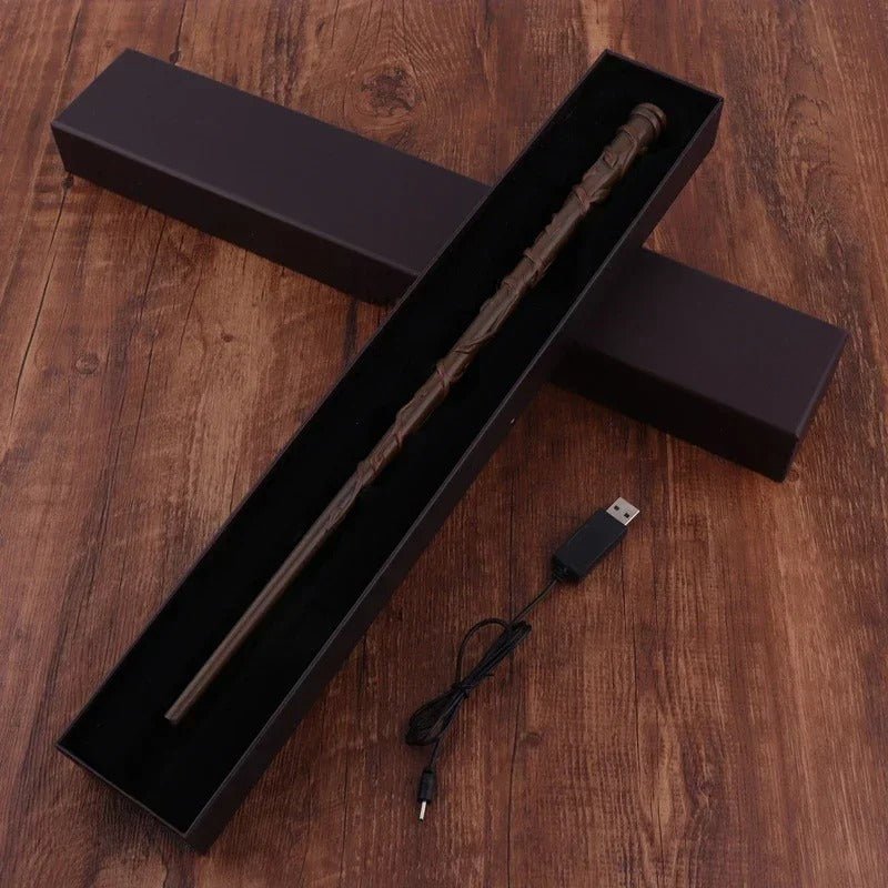 Magic Fire Wand with Flame Effect