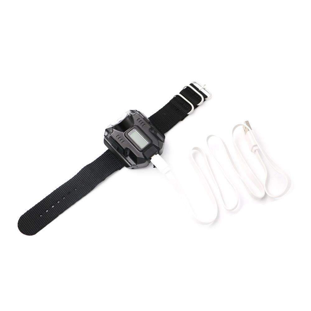 Bright Rechargeable LED Wrist Watch Flashlight