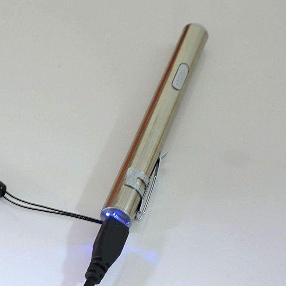 Durable LED Torch Rechargeable Waterproof USB Light