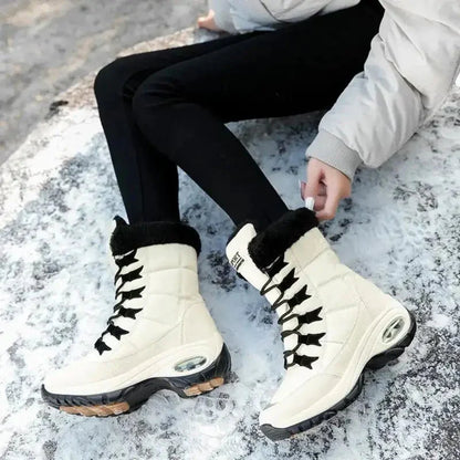 Fleece - Lined Snow Boots for Women - Snow Boots - Wild Eye Vision