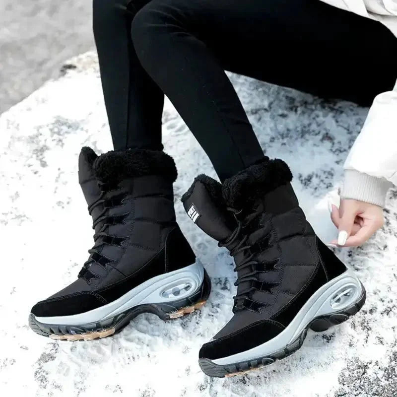 Fleece - Lined Snow Boots for Women - Snow Boots - Wild Eye Vision