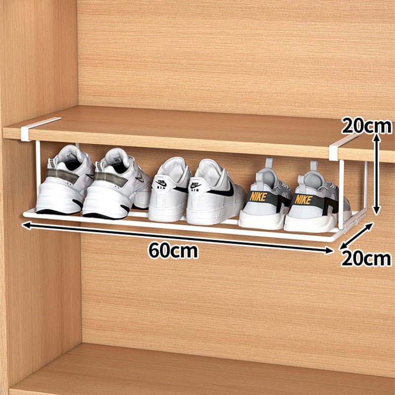 Easy Fit Adjustable Shoe Rack Storage Organizer