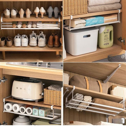 Easy Fit Adjustable Shoe Rack Storage Organizer
