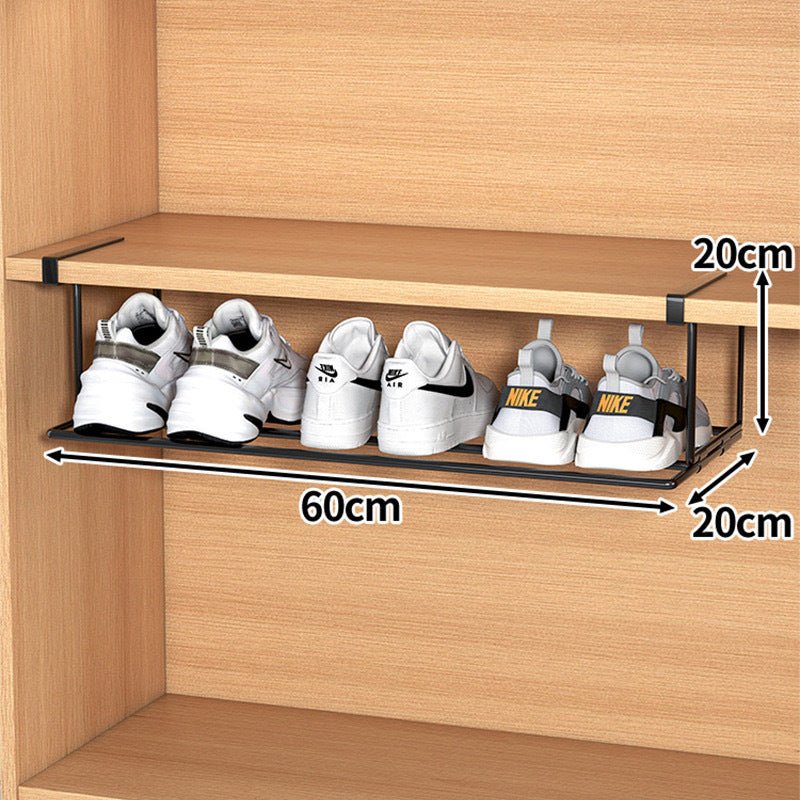 Easy Fit Adjustable Shoe Rack Storage Organizer