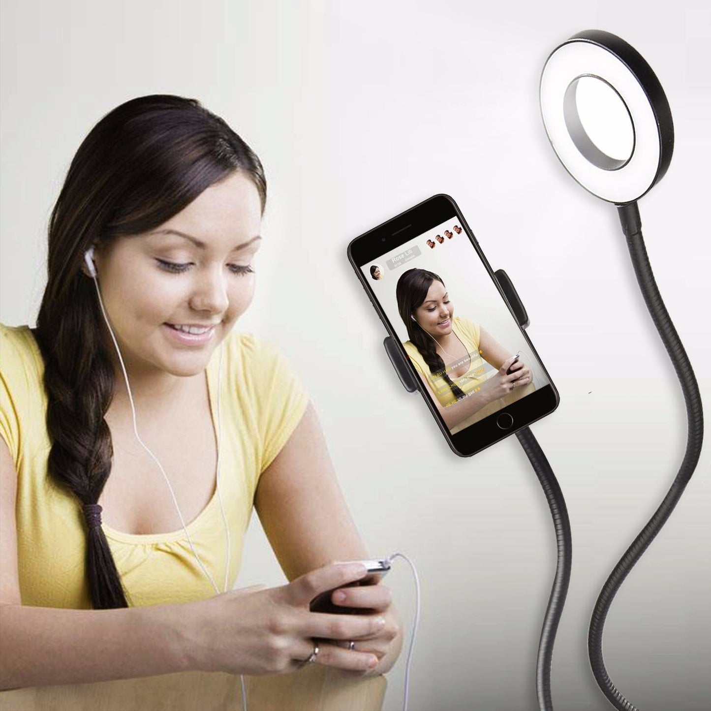 Portable Mobile Phone Ring Light