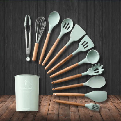 Flexible Non-Stick Silicone Kitchen Tool Set