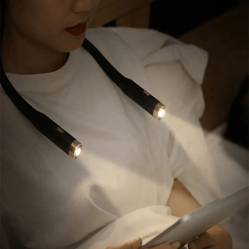 Compact Neck Reading Lamp | Rechargeable LED Book Light