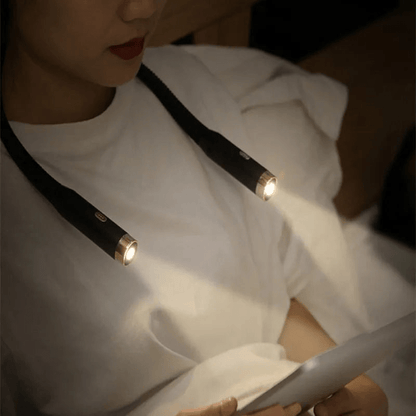 Compact Neck Reading Lamp | Rechargeable LED Book Light