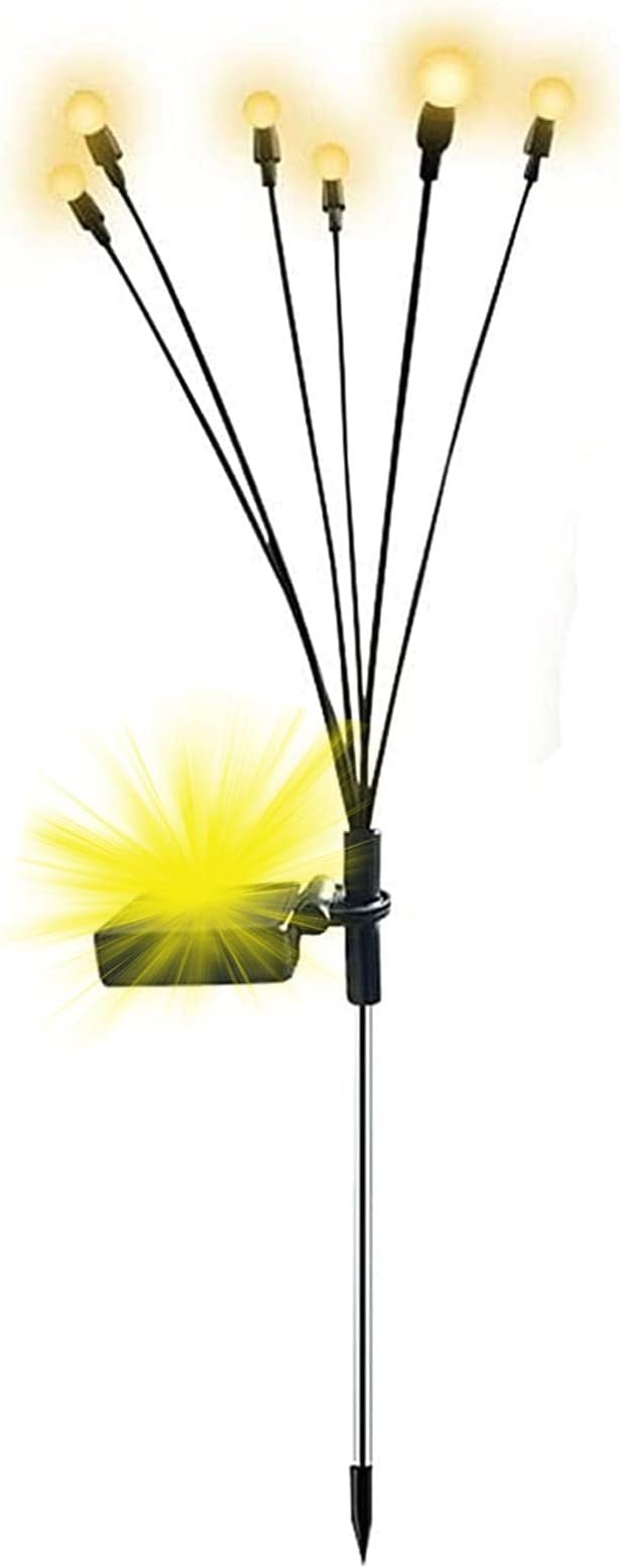 Colorful Solar Powered Firefly Garden Lights