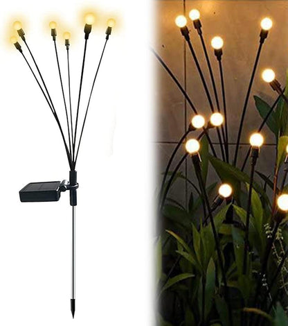 Colorful Solar Powered Firefly Garden Lights