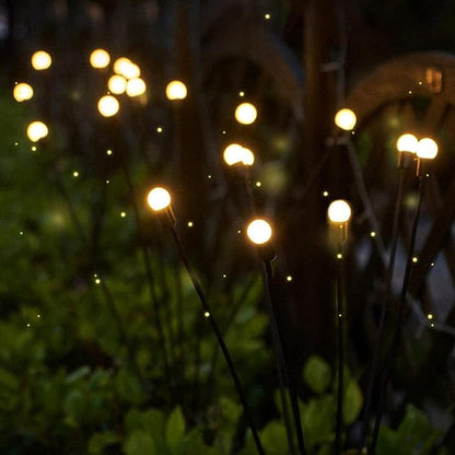 Colorful Solar Powered Firefly Garden Lights