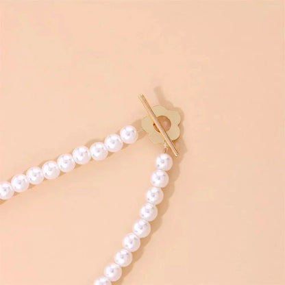 Delicate Blossom Pendant Chain Necklace