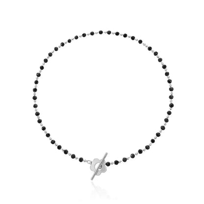 Delicate Blossom Pendant Chain Necklace
