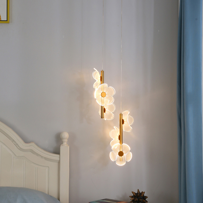 Stylish Floral LED Pendant Lamp