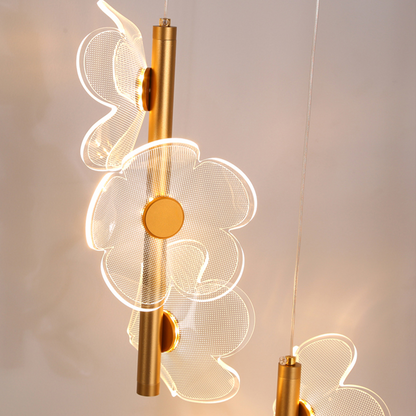 Stylish Floral LED Pendant Lamp