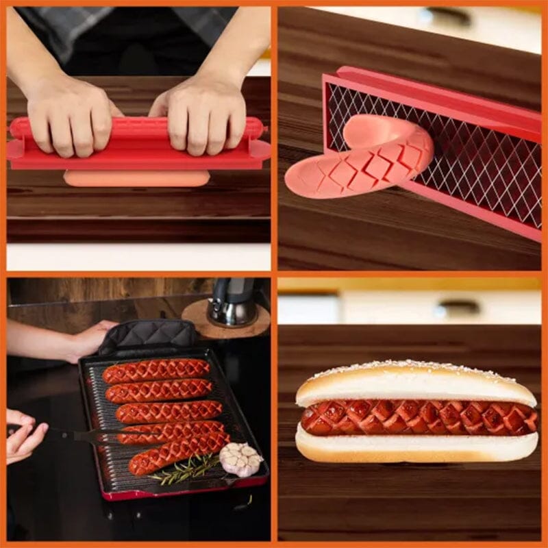 Easy Hot Dog Slicer Machine