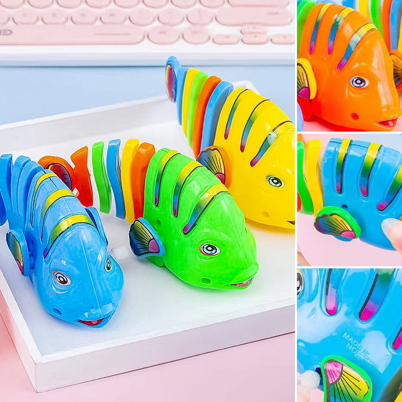 Colorful Swinging Fish Baby Toy
