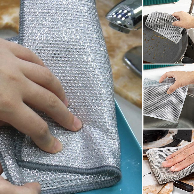 Fesara | Heavy Duty Scrubber Sponge Cloth