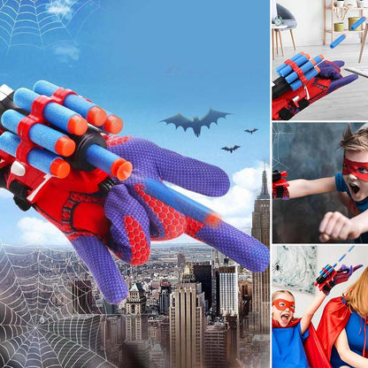 Spiderman Web Blaster Toy with Glove Launcher