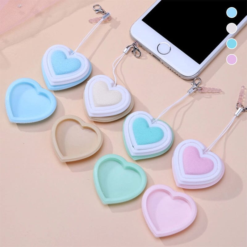Sweet Heart Shaped Phone Screen Cleaner